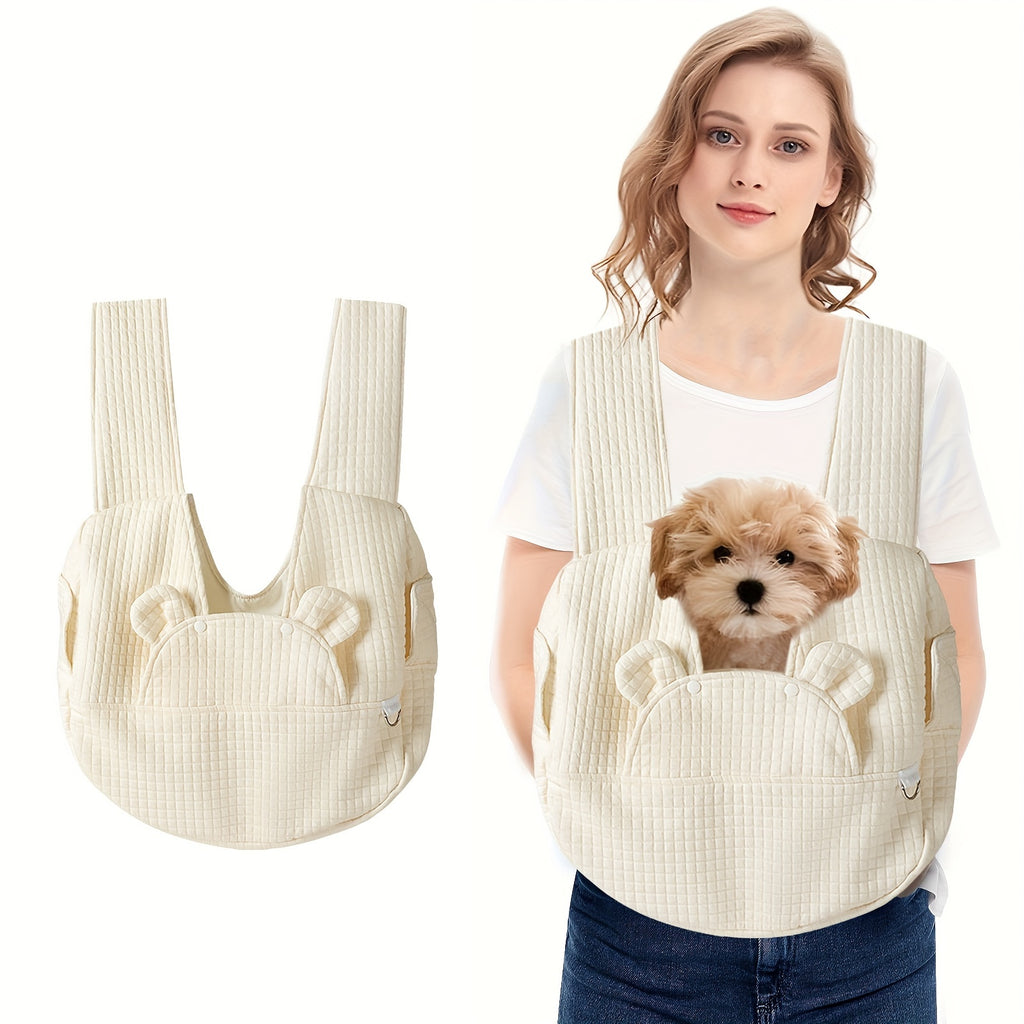 Quilted Teddy Carrier for Small Pets