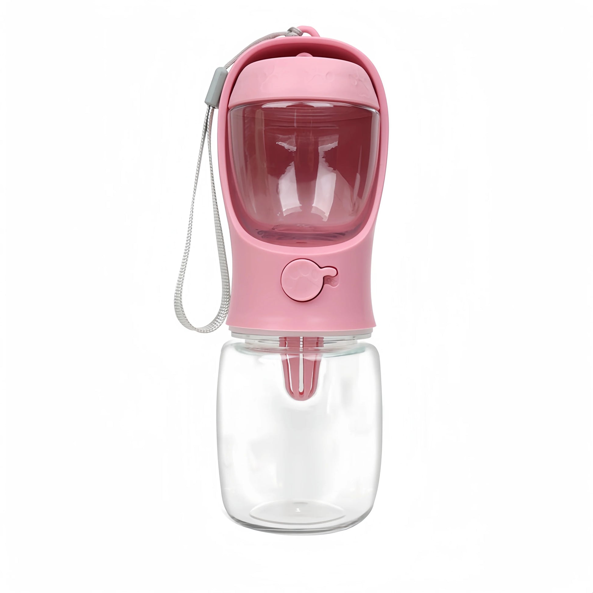 Portable Food and Water Dispenser Bottle in Blue