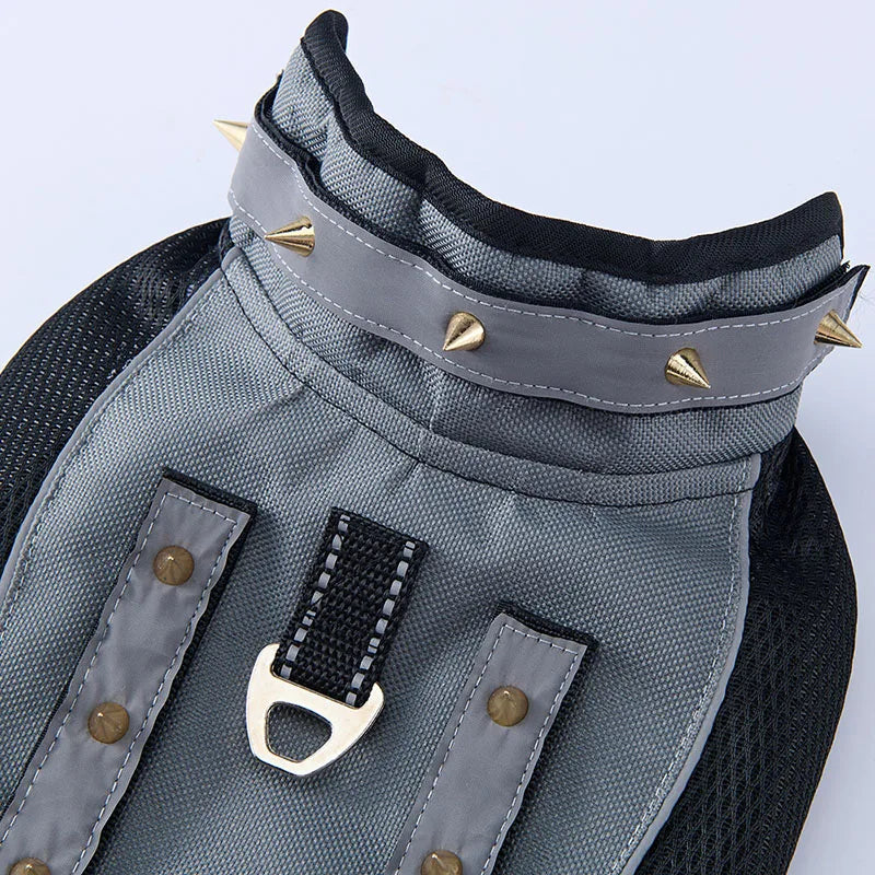 Protective Dog Vest for Small-Medium Dogs in Green Camouflage