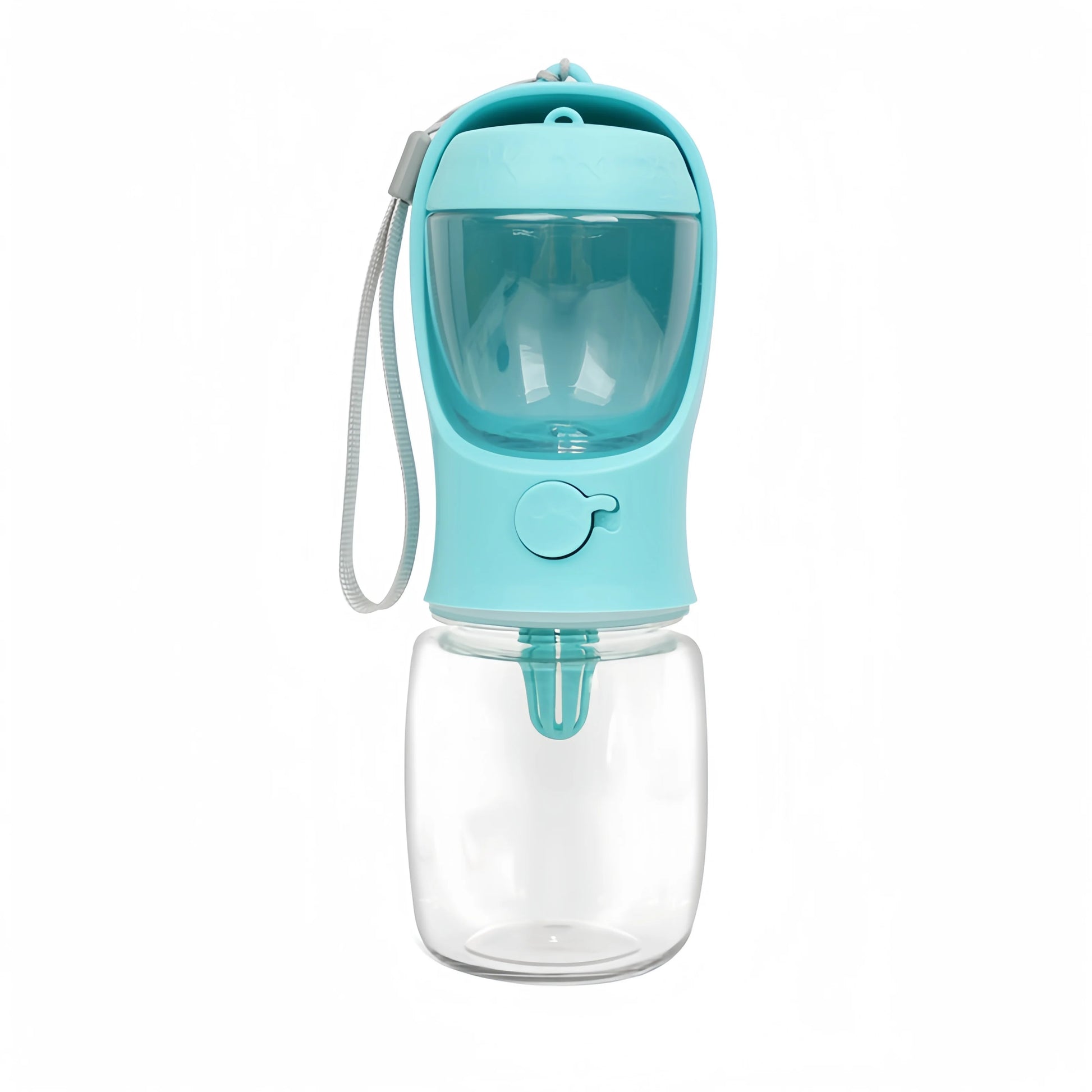 Portable Food and Water Dispenser Bottle in Blue