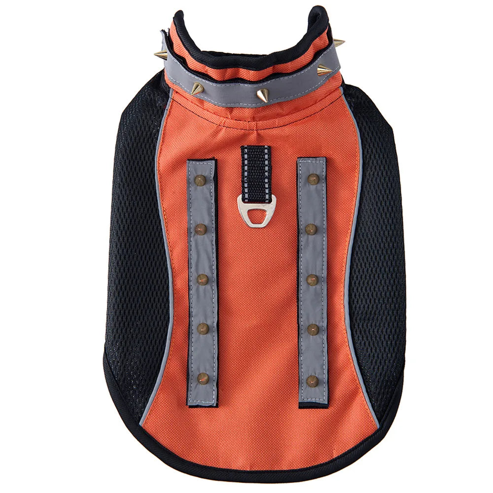 Protective Dog Vest for Small-Medium Dogs in Green Camouflage