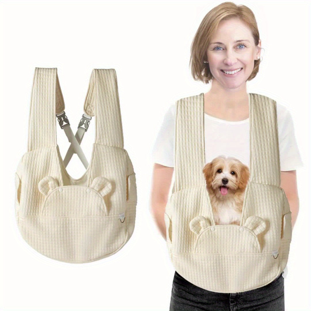 Quilted Teddy Carrier for Small Pets