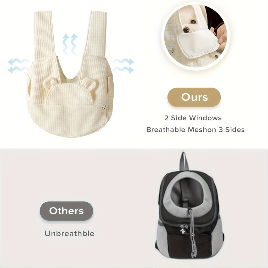 Quilted Teddy Carrier for Small Pets